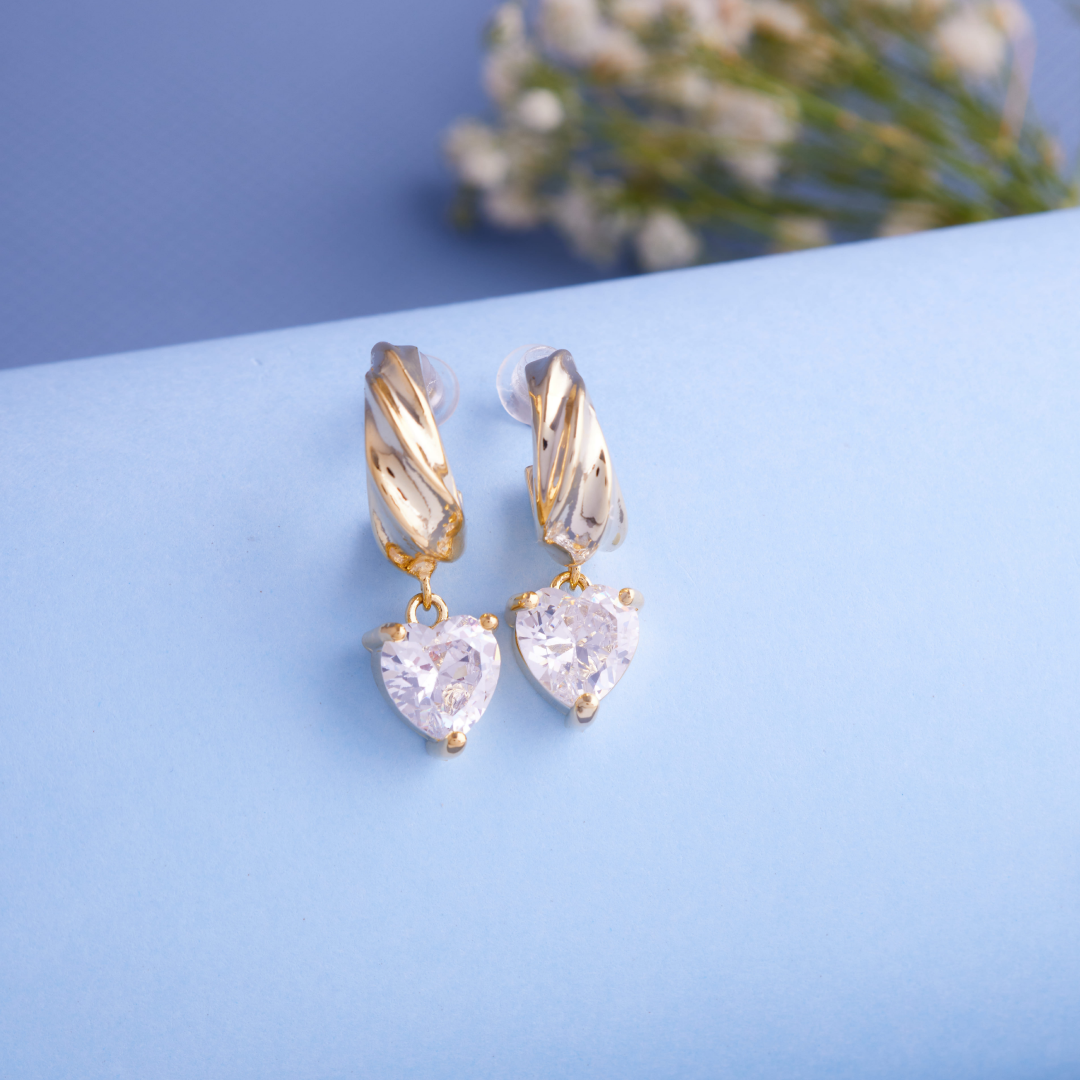 Traditionally Crafted 18KT Gold Plated Earring for Women