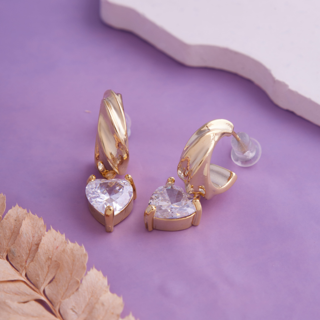 Traditionally Crafted 18KT Gold Plated Earring for Women