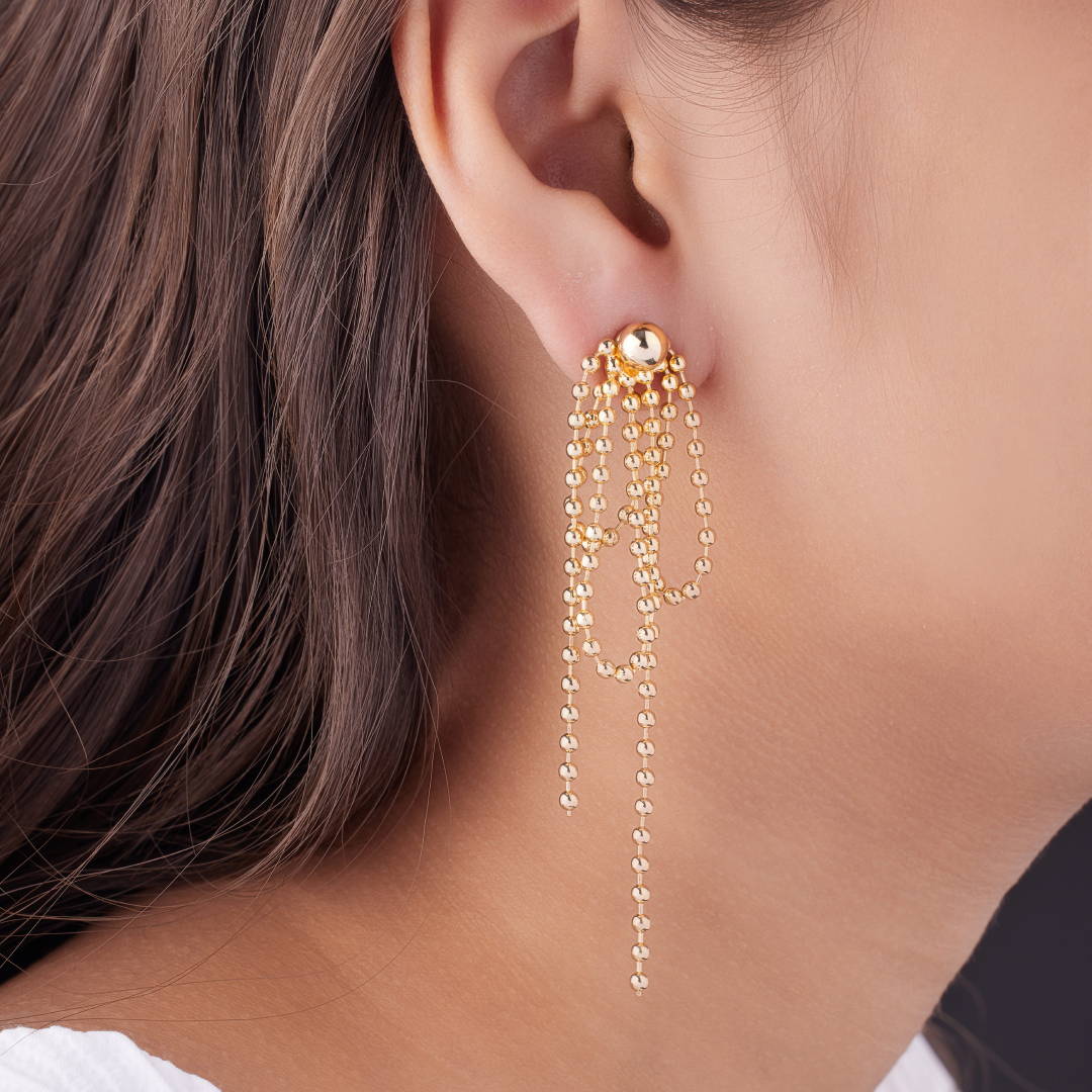 Western Classic 18KT Gold Plated Earring